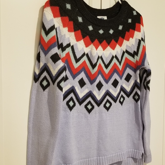 Old Navy fair isle sweater - Picture 3 of 5